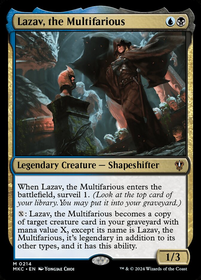 Lazav, the Multifarious 214 (Commander: Murders at Karlov Manor)  | Good Games Adelaide SA