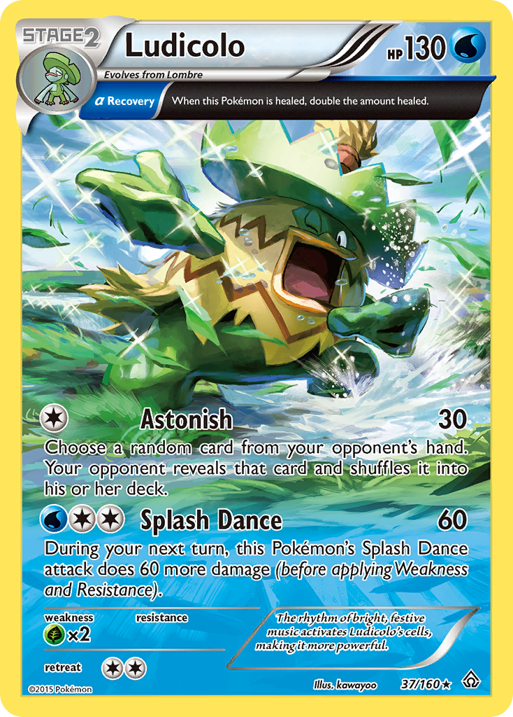 Ludicolo (37/160) [XY: Primal Clash] | Good Games Adelaide SA