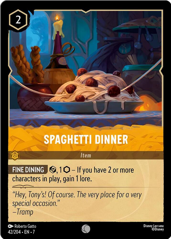 Spaghetti Dinner 42/204 (Archazia's Island)  | Good Games Adelaide SA