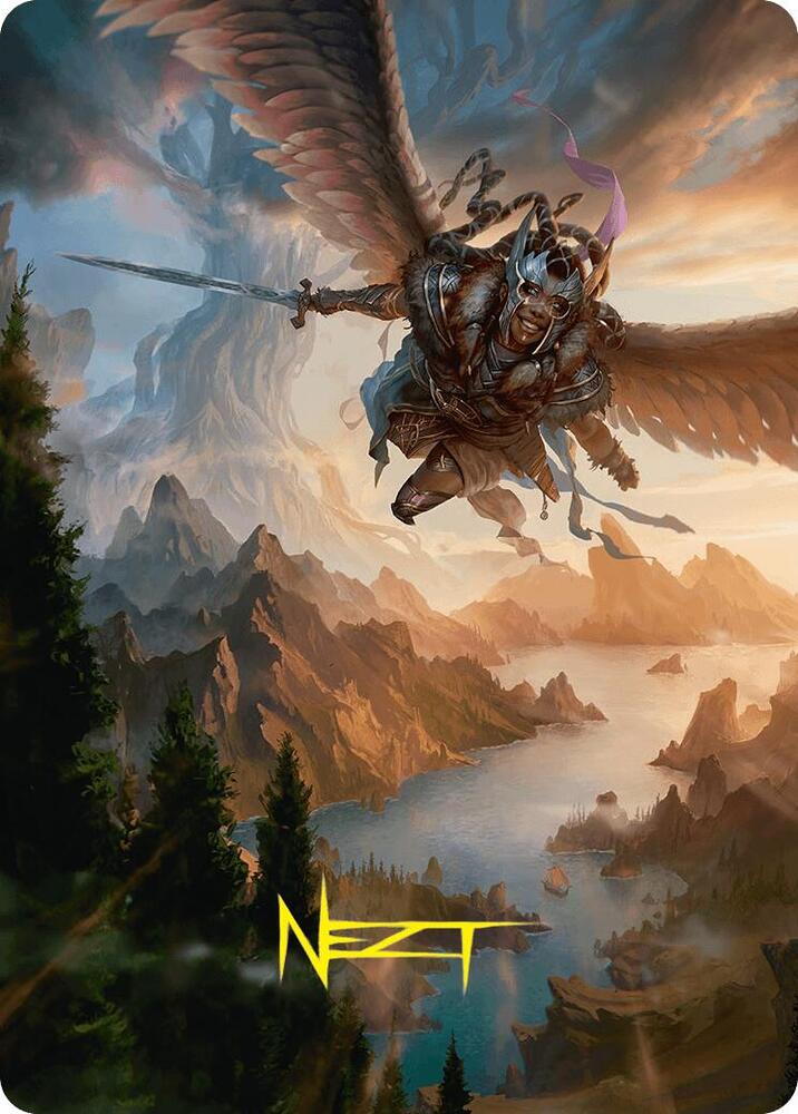 Youthful Valkyrie Art Card 28 54 Gold Stamped Signature 28 (Art Series: Foundations)  | Good Games Adelaide SA