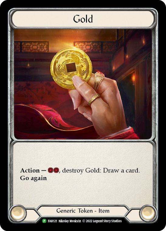 Gold [FAB121] (Promo)  Cold Foil | Good Games Adelaide SA