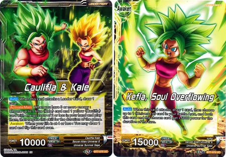 Caulifla & Kale // Kefla, Soul Overflowing [BT7-075] | Good Games Adelaide SA