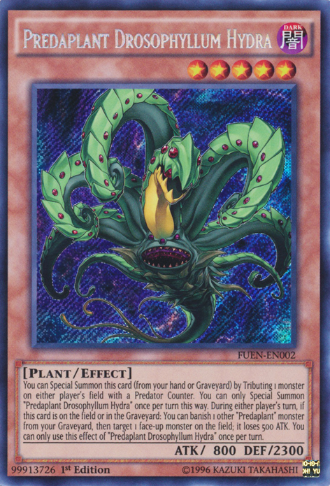 Predaplant Drosophyllum Hydra [FUEN-EN002] Secret Rare | Good Games Adelaide SA