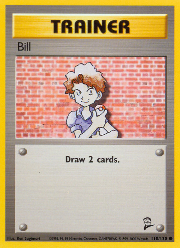 Bill (118/130) [Base Set 2] | Good Games Adelaide SA