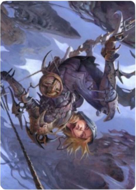 Blackbloom Rogue Art Card 53 (Art Series: Zendikar Rising)  | Good Games Adelaide SA