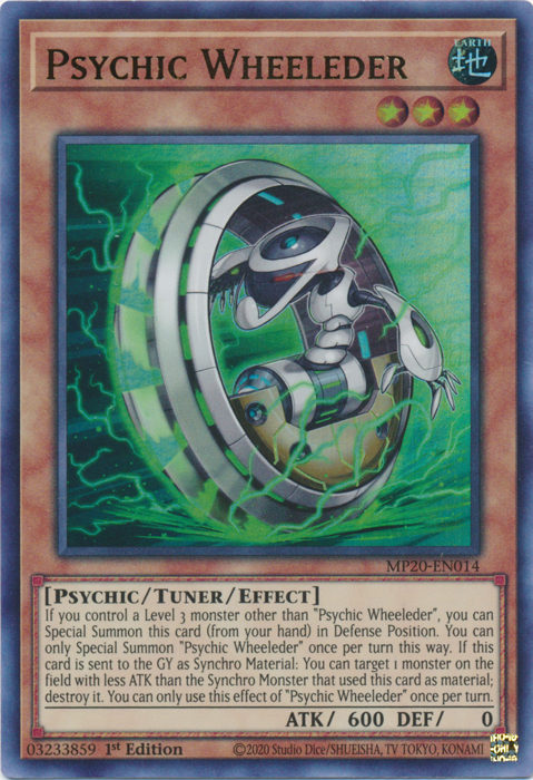 Psychic Wheeleder [MP20-EN014] Ultra Rare | Good Games Adelaide SA