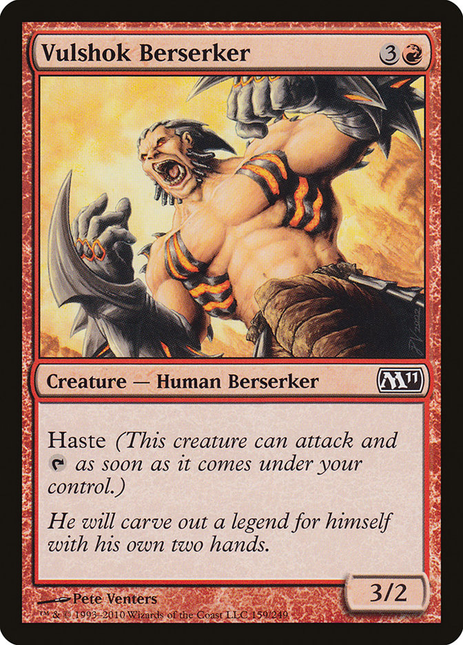 Vulshok Berserker [Magic 2011] | Good Games Adelaide SA