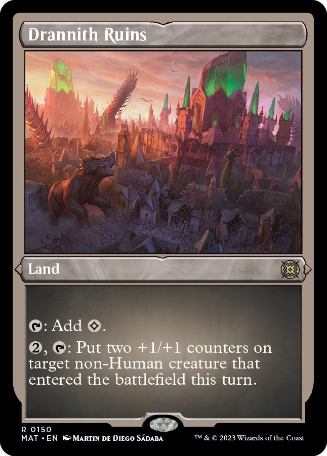 Drannith Ruins 150 (March of the Machine: The Aftermath)  - Etched Foil | Good Games Adelaide SA