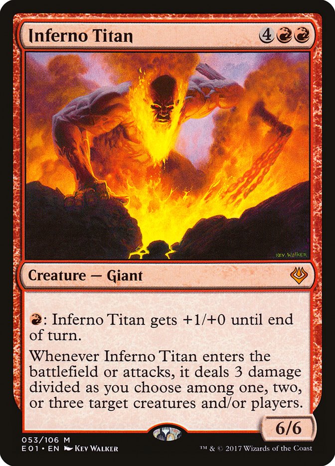 Inferno Titan [Archenemy: Nicol Bolas] | Good Games Adelaide SA