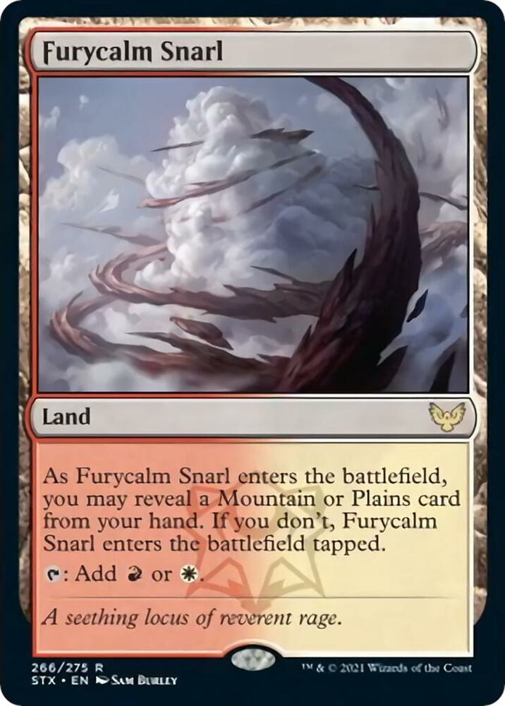 Furycalm Snarl 266 (Strixhaven: School of Mages)  - Foil | Good Games Adelaide SA