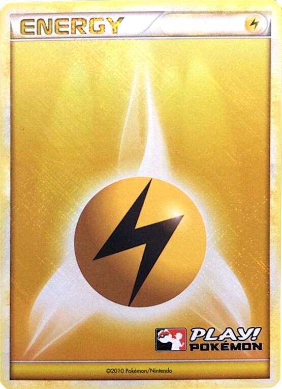 Lightning Energy 2010 Play Pokemon  (League & Championship Cards)  - Holofoil | Good Games Adelaide SA