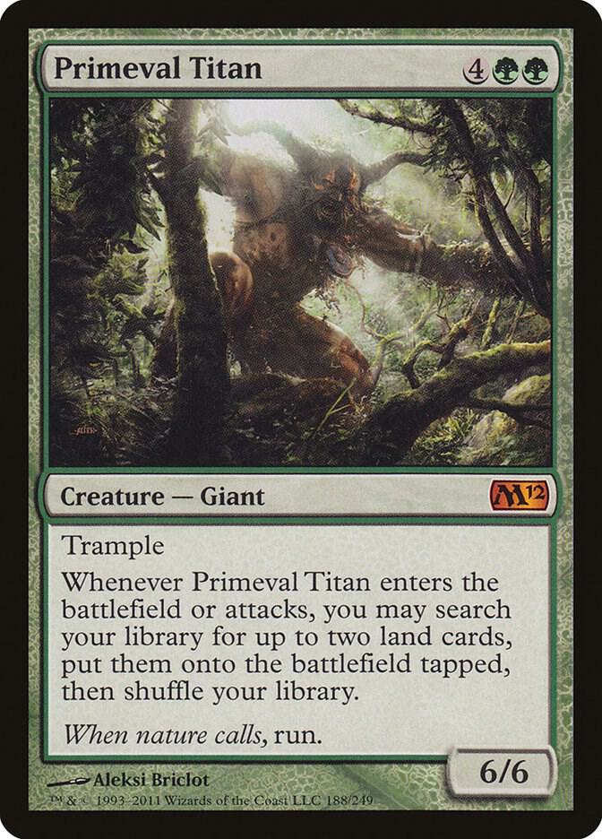 Primeval Titan 188 (Magic 2012 (M12))  - Foil | Good Games Adelaide SA