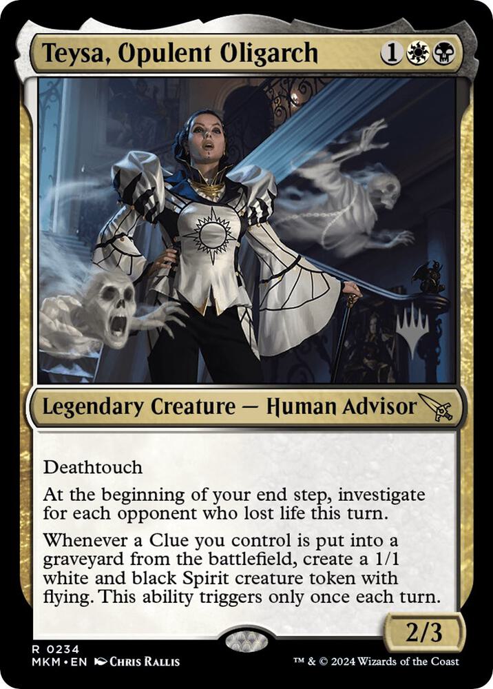 Teysa Opulent Oligarch 234 (Promo Pack: Murders at Karlov Manor)  - Foil | Good Games Adelaide SA