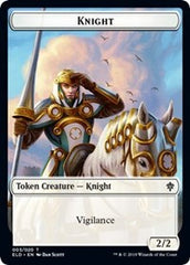Knight // Food (16) Double-sided Token [Throne of Eldraine Tokens] | Good Games Adelaide SA