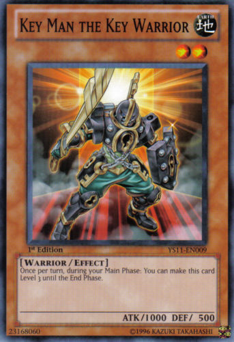 Key Man the Key Warrior [YS11-EN009] Common | Good Games Adelaide SA
