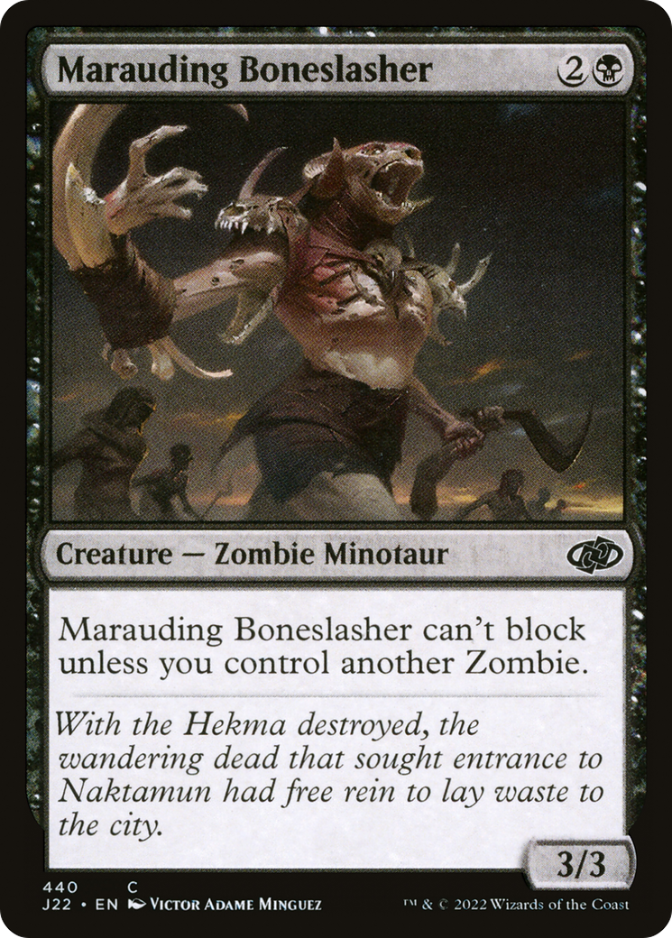 Marauding Boneslasher [Jumpstart 2022] | Good Games Adelaide SA