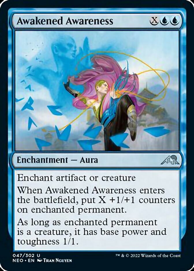Awakened Awareness [Kamigawa: Neon Dynasty] | Good Games Adelaide SA