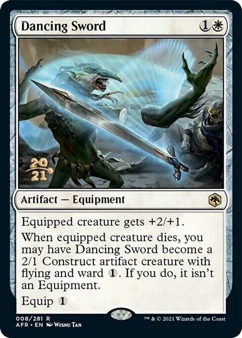 Dancing Sword 8 (Prerelease Cards)  - Foil | Good Games Adelaide SA