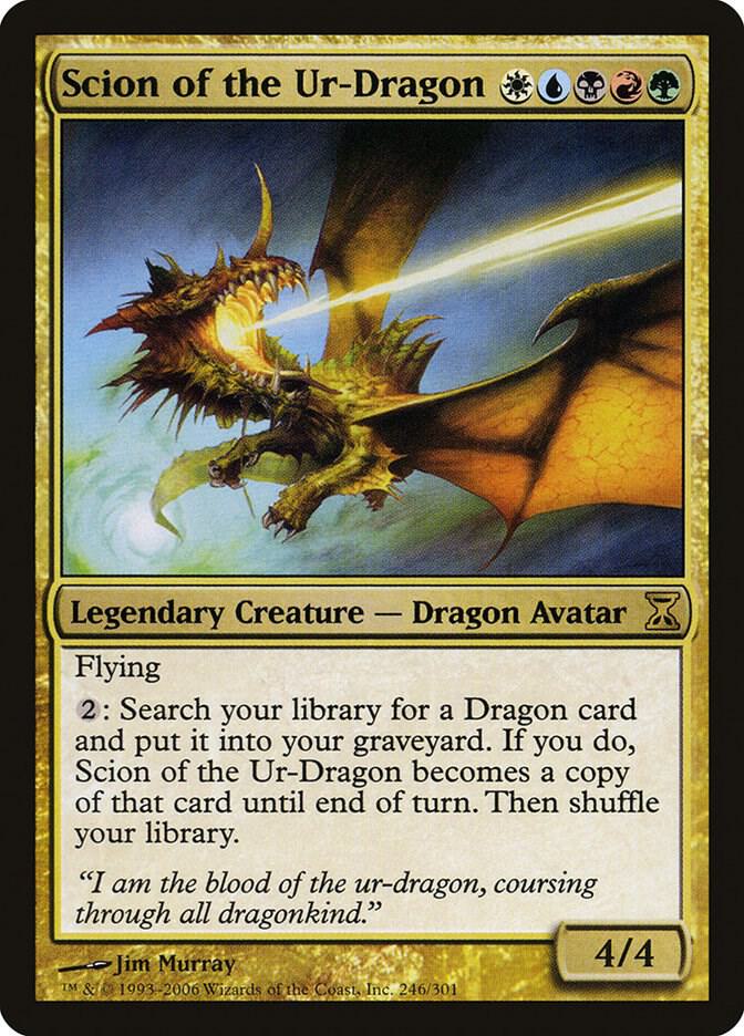 Scion of the Ur Dragon 246 (Time Spiral)  | Good Games Adelaide SA