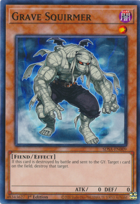 Grave Squirmer [SDSA-EN009] Common | Good Games Adelaide SA