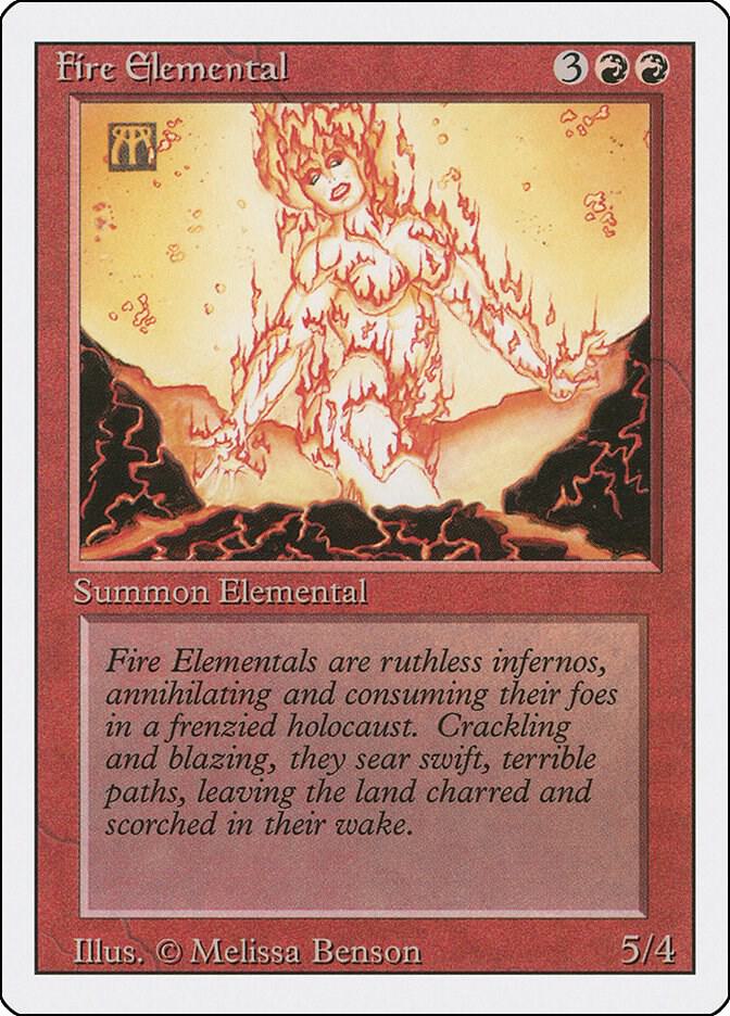 Fire Elemental  (Revised Edition)  | Good Games Adelaide SA