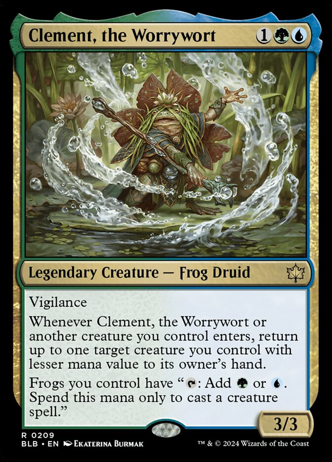 Clement, the Worrywort 209 (Bloomburrow)  | Good Games Adelaide SA