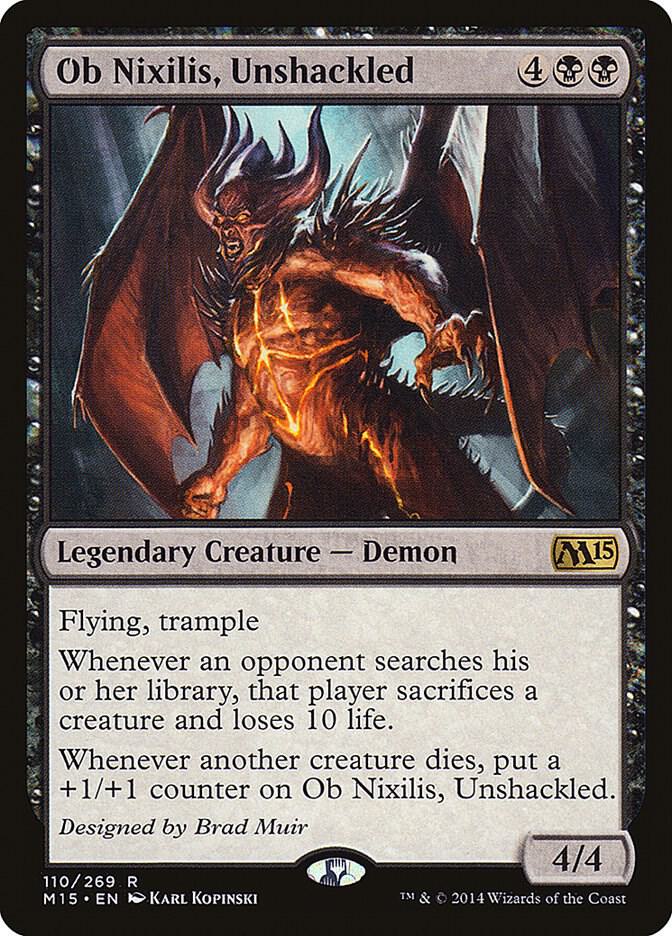 Ob Nixilis, Unshackled 110 (Magic 2015 (M15))  | Good Games Adelaide SA