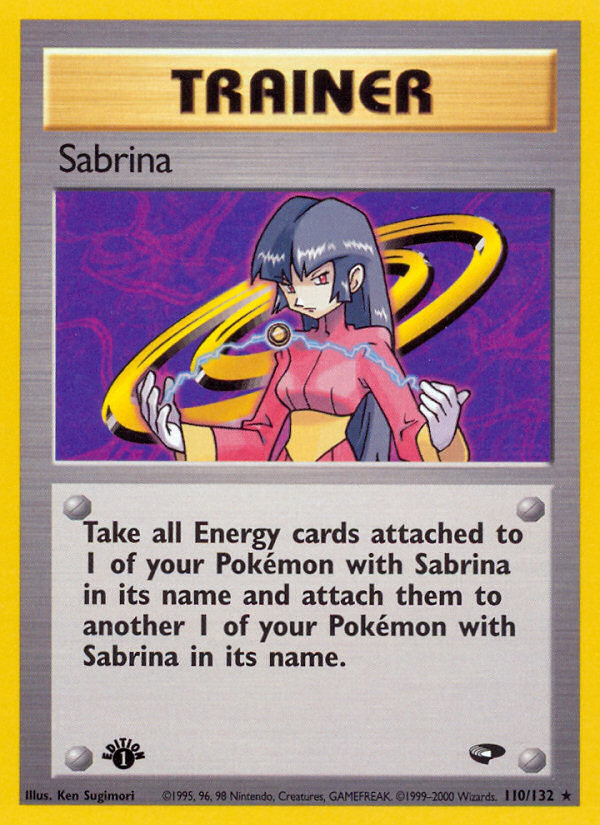 Sabrina (110/132) [Gym Challenge 1st Edition] | Good Games Adelaide SA