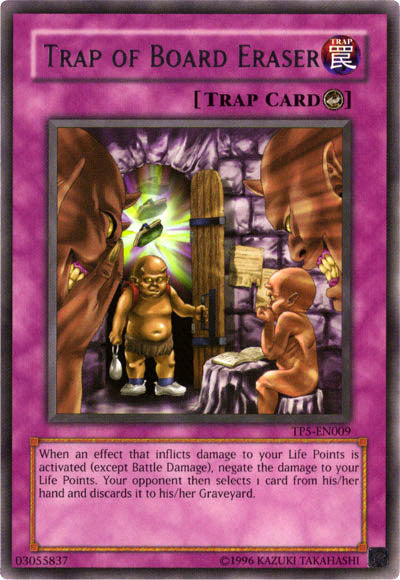 Trap of Board Eraser [TP5-EN009] Rare | Good Games Adelaide SA