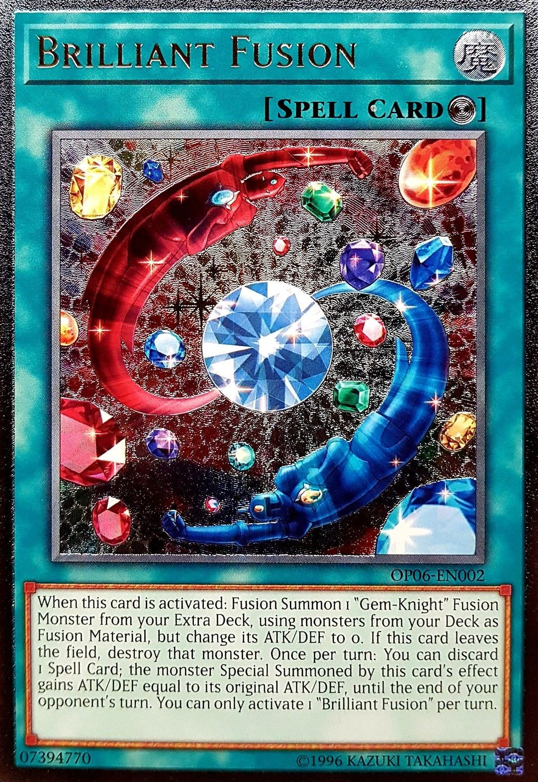Brilliant Fusion [OP06-EN002] Ultimate Rare | Good Games Adelaide SA