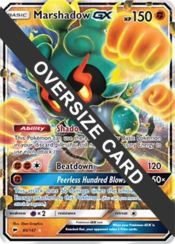 Marshadow GX 80 147 080/147 (Jumbo Cards)  - Holofoil | Good Games Adelaide SA