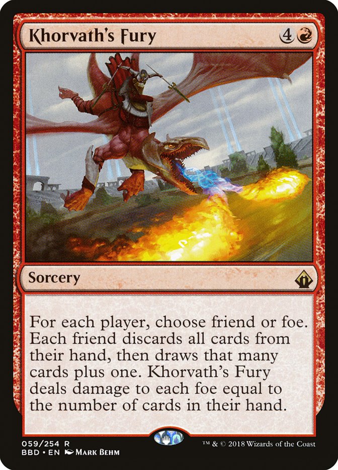 Khorvath's Fury [Battlebond] | Good Games Adelaide SA