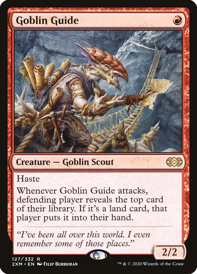 Goblin Guide 127 (Double Masters)  - Foil | Good Games Adelaide SA