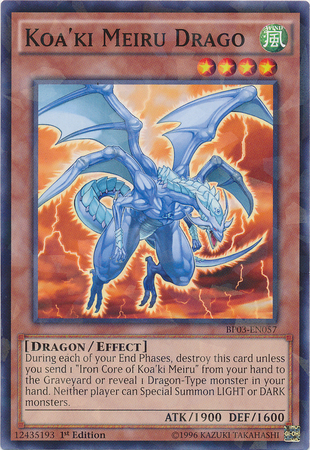Koa'ki Meiru Drago [BP03-EN057] Shatterfoil Rare | Good Games Adelaide SA