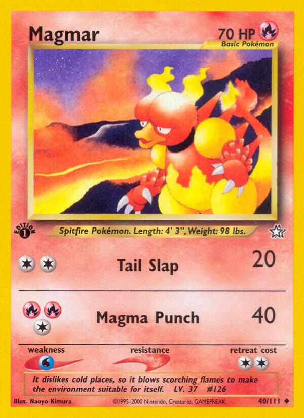 Magmar 040/111 (Neo Genesis)  - 1st Edition | Good Games Adelaide SA