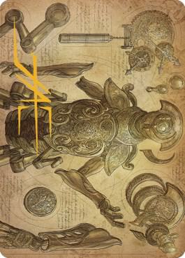 Foundry Inspector Art Card Gold Stamped Signature 59 (Art Series: The Brothers' War)  | Good Games Adelaide SA
