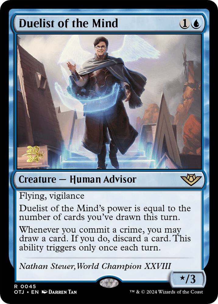 Duelist of the Mind 45 (Prerelease Cards)  - Foil | Good Games Adelaide SA