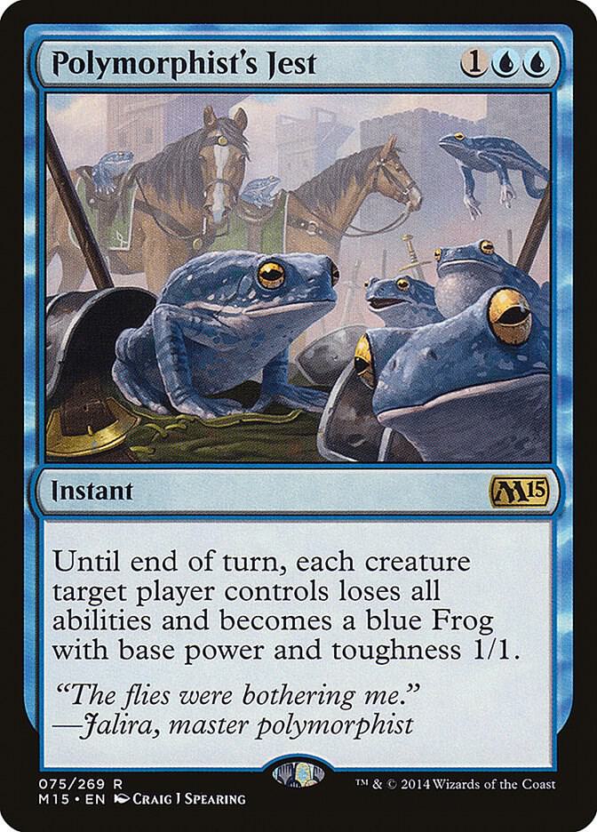 Polymorphist's Jest 75 (Magic 2015 (M15))  - Foil | Good Games Adelaide SA