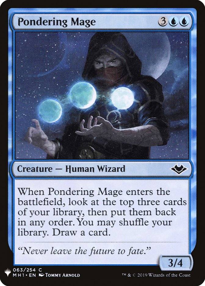 Pondering Mage [Mystery Booster] | Good Games Adelaide SA