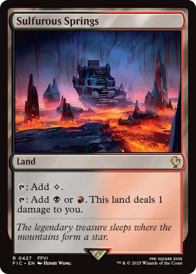 Sulfurous Springs [FINAL FANTASY Commander] | Good Games Adelaide SA