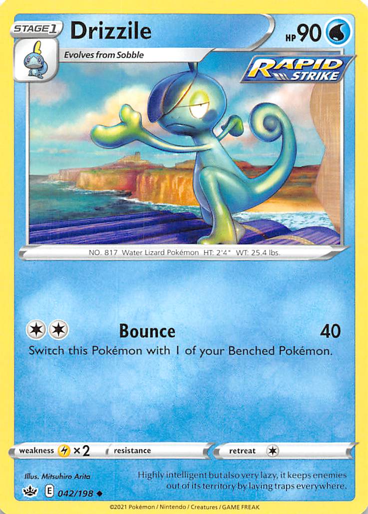 Drizzile (042/198) [Sword & Shield: Chilling Reign] | Good Games Adelaide SA
