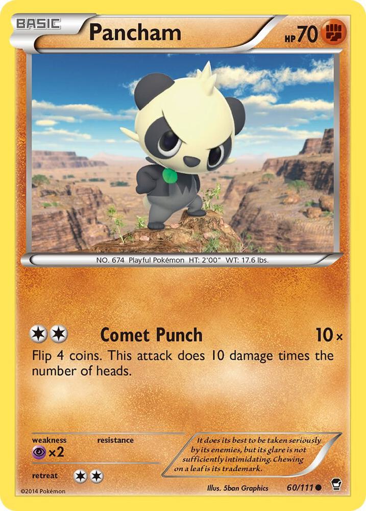 Pancham 60 60/111 (XY - Furious Fists)  | Good Games Adelaide SA