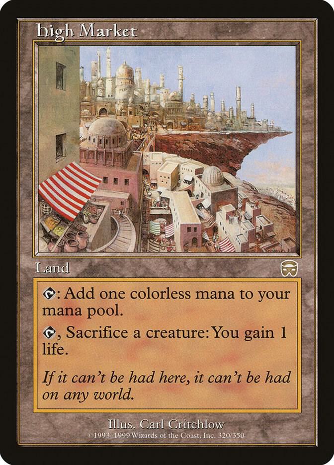 High Market 320 (Mercadian Masques)  - Foil | Good Games Adelaide SA