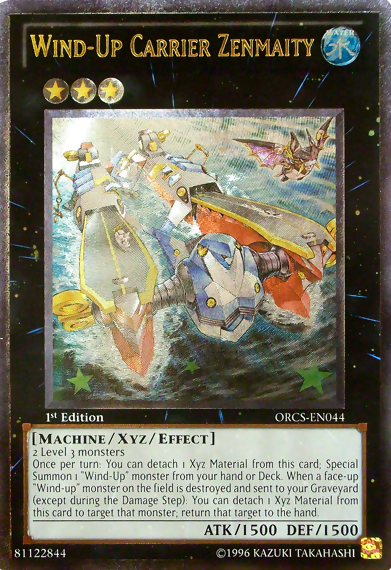 Wind-Up Carrier Zenmaity [ORCS-EN044] Ultimate Rare | Good Games Adelaide SA