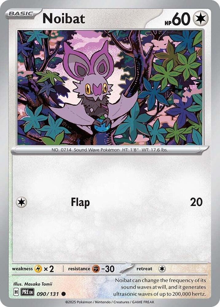 Noibat (090/131) [Scarlet & Violet: Prismatic Evolutions] | Good Games Adelaide SA