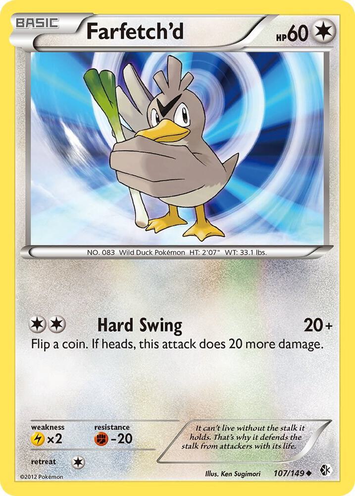 Farfetch'd 107/149 (Boundaries Crossed)  | Good Games Adelaide SA