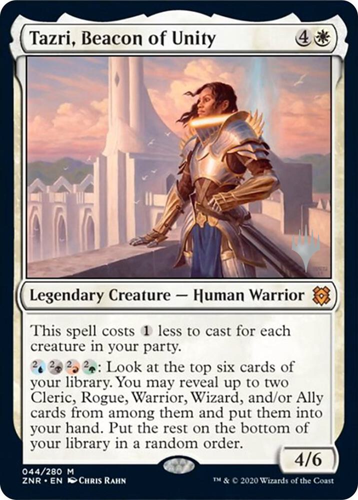 Tazri Beacon of Unity 44 (Promo Pack: Zendikar Rising)  | Good Games Adelaide SA