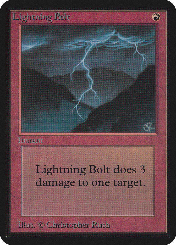 Lightning Bolt [Limited Edition Alpha] | Good Games Adelaide SA
