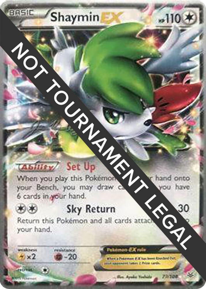 Shaymin EX 2015 Jacob Van Wagner 77/108 (World Championship Decks)  | Good Games Adelaide SA