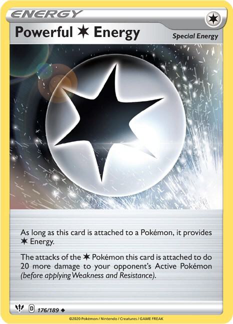 Powerful Energy 176/189 (SWSH03: Darkness Ablaze)  | Good Games Adelaide SA
